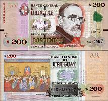 *200 Pesos Uruguayos Uruguay 2015-19, P96 UNC - Kliknutím na obrázok zatvorte -